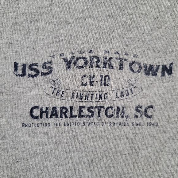 USS YORKTOWN Charleston... Tshirt - Picture 3 of 5